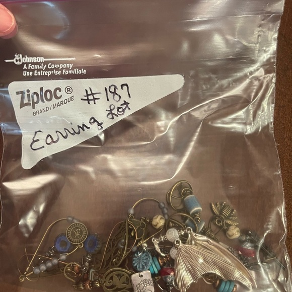 Earring Lot 10 Pair Hand Crafted Artisan Earrings Bohemian Earrings NEW # 187 - Picture 6 of 6